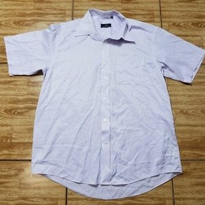 Fred Perry Pink Striped Button Up Shirt Size 2XL